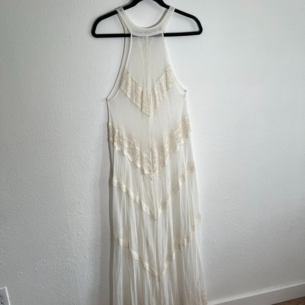 Free People lace maxi dress